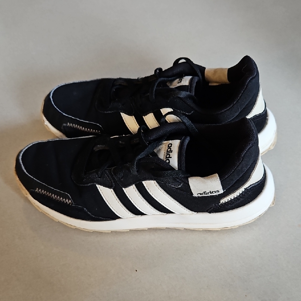 Adidas Black And White Sneakers